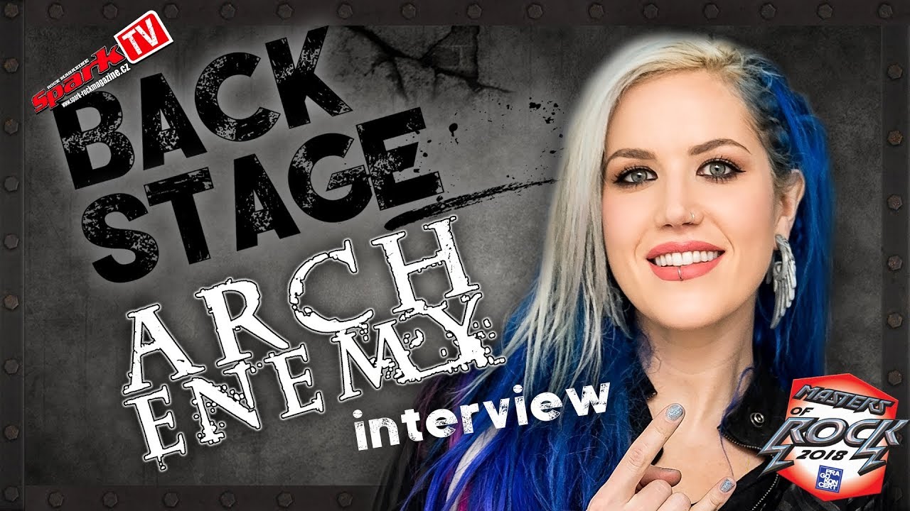 ARCH ENEMY - rozhovor s Alissou v Praze