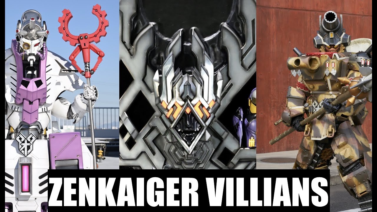 Kikai Sentai Zenkaiger Villains Breakdown