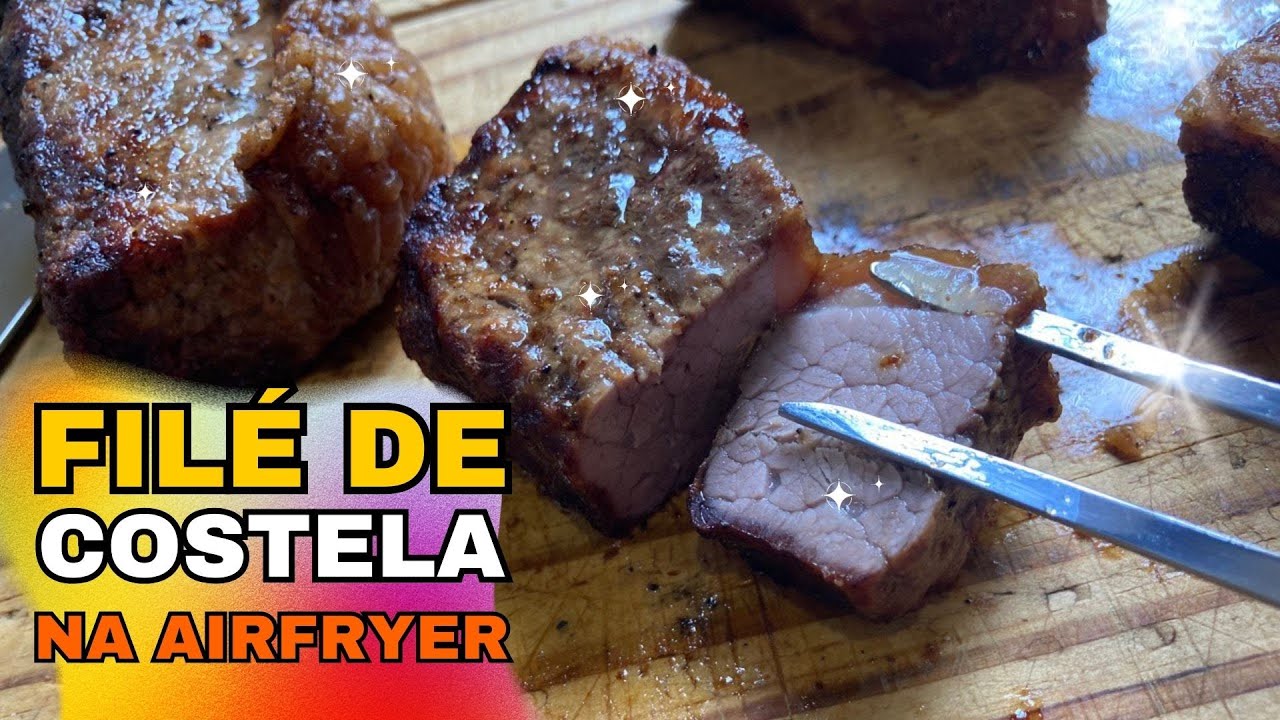 🥩COMO FAZER FIL&Eacute; de COSTELA na AIRFRYER