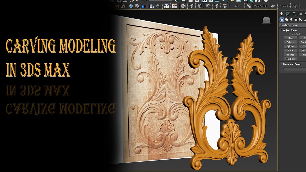 Carving Modeling in 3dsMax (PN13)/Xaqani Ahmedov