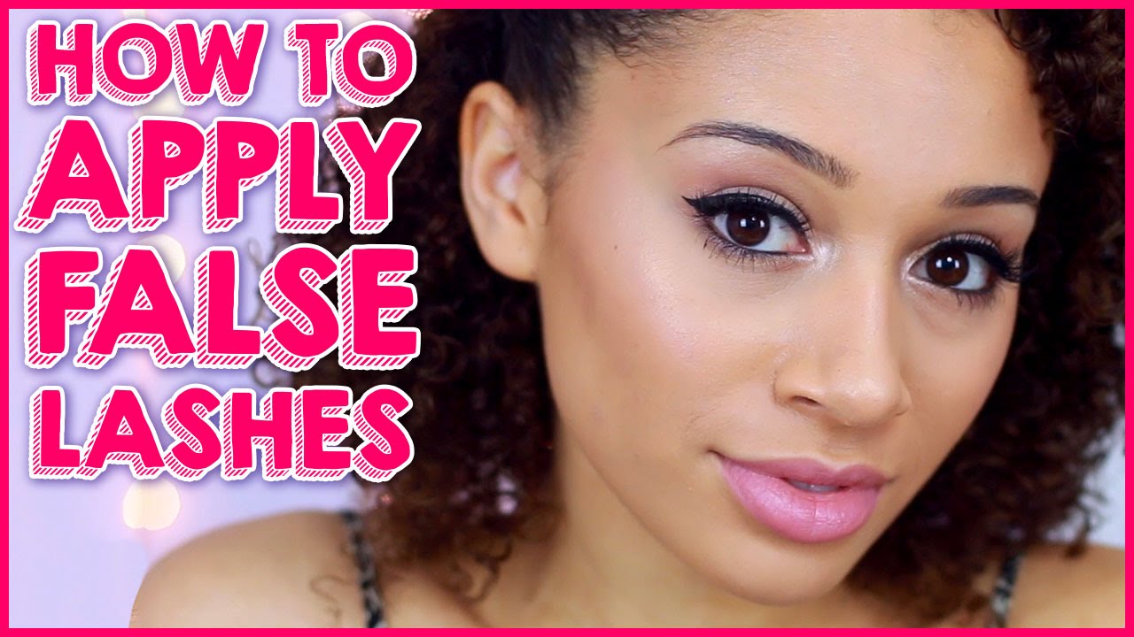 The Absolute Best Hacks For Applying False Lashes
