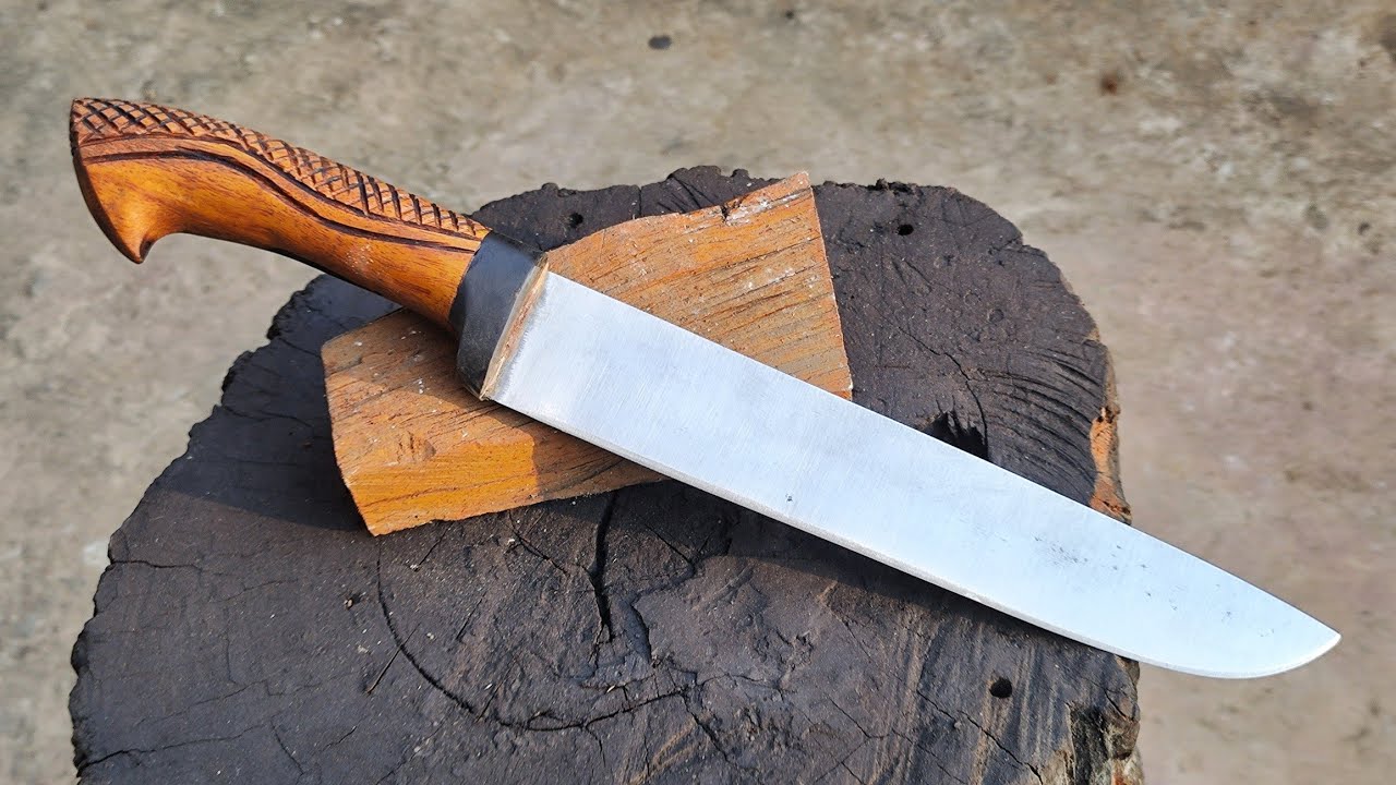 Knife Making - Making Simple Camp Knife