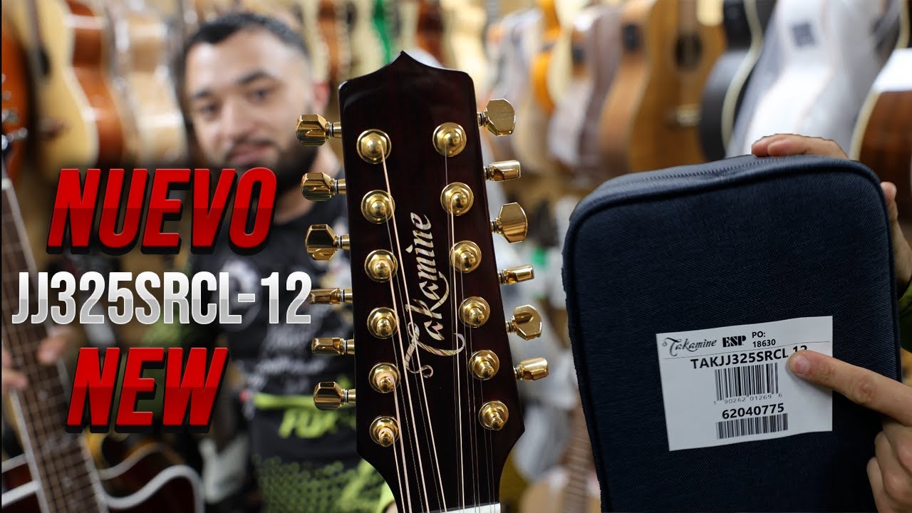 *NEW* Takamine JJ325SRCL-12 Design! | NUEVO ¡Diseño Takamine JJ325SRCL-12!