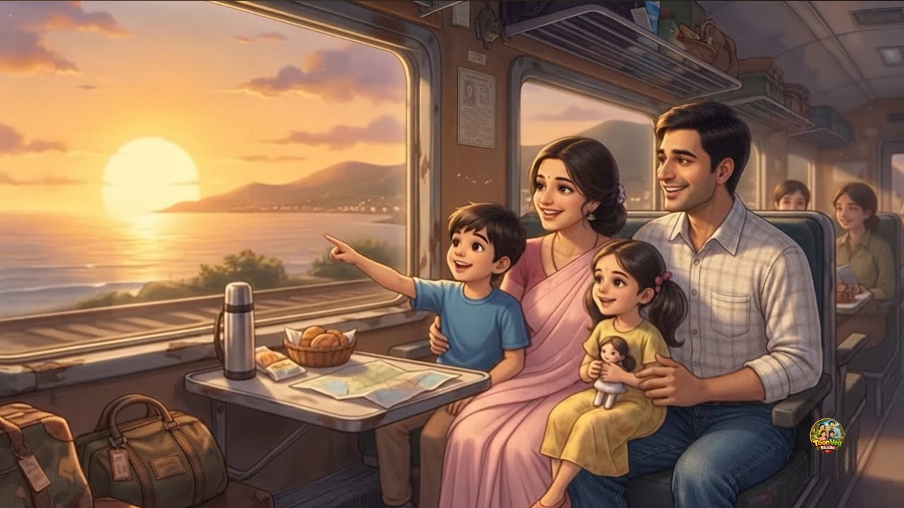 90s Nani Ka Ghar Aur Train Ka Safar 🌧️ 😱 90s Village Life ✨ 90s Childhood 💞 Nostalgic Vibes #ghibli 