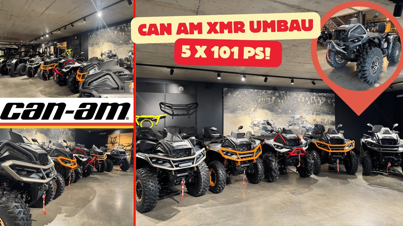 Can Am Outlander MAX XMR 1000R 5 x 101 PS welcher ist der beste ? mit Straßenzulassung XTP LTD Umbau