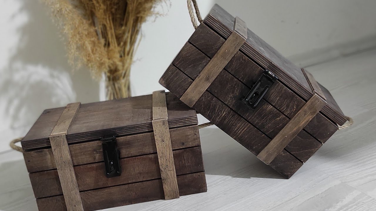 Cephane Sandığı // Ammo Chest // Dekoratif Sandık