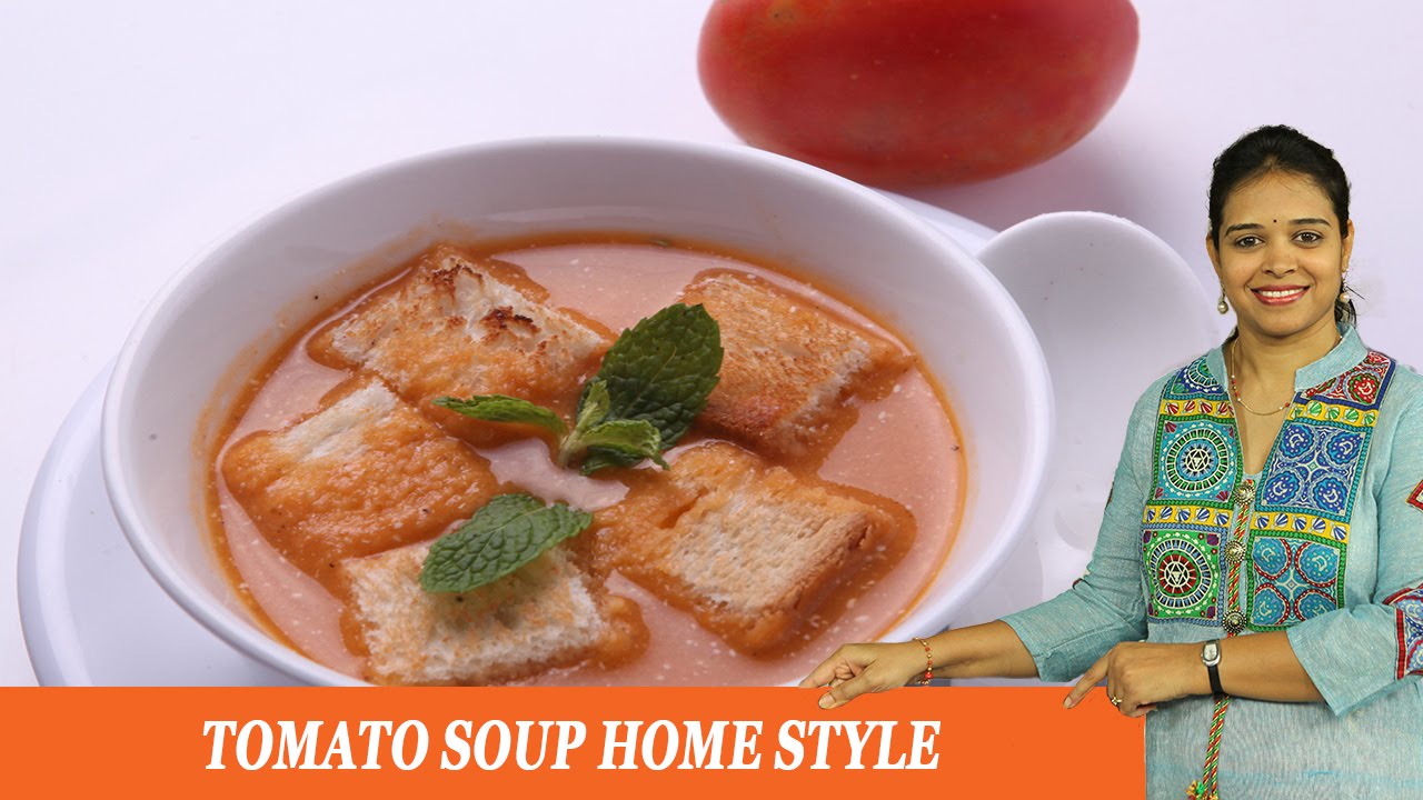 TOMATO SOUP HOME STYLE - Mrs Vahchef