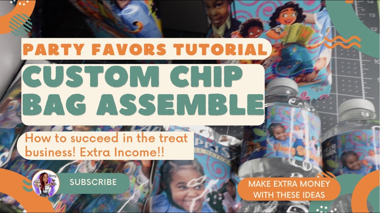 HOW TO MAKE CUSTOM CHIP BAGS | CHECK OUT THIS WAY TO MAKE EXTRA MONEY | ENCANTO CHIPS #CUSTOMCHIPBAG