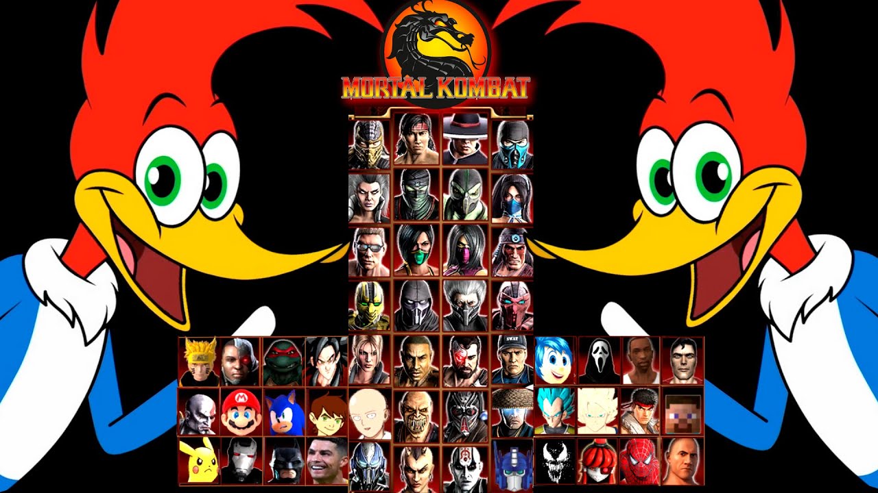 MORTAL KOMBAT 9 | WOODY WOODPECKER | EXPERT  LADDER | GAMEPLAY (4K60FPS)