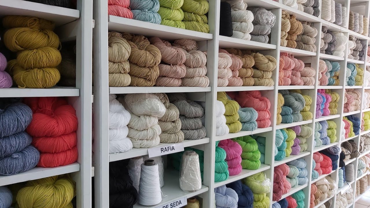 Mi compra de lanas - Hilo de Algodon y Merino para tejido a dos agujas. Buenos Aires.