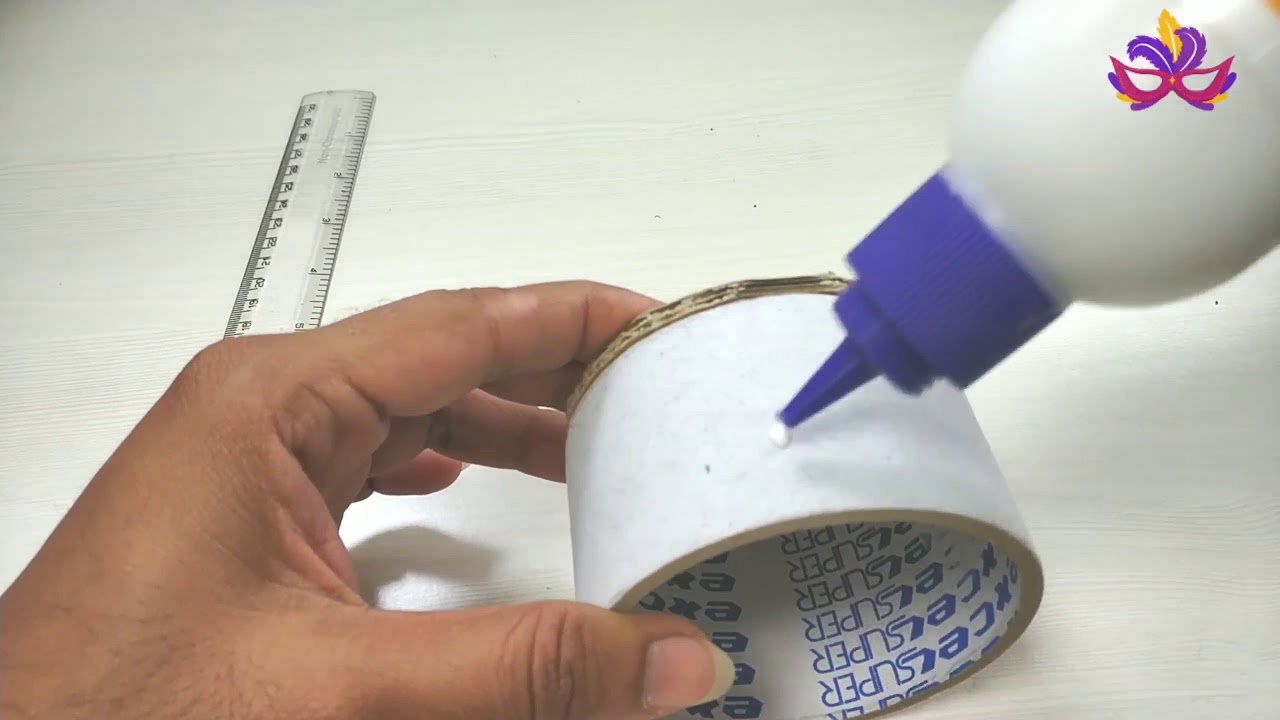 Best out of waste crafts from cardboard tape rolls | DIY | Recycled craft ideas