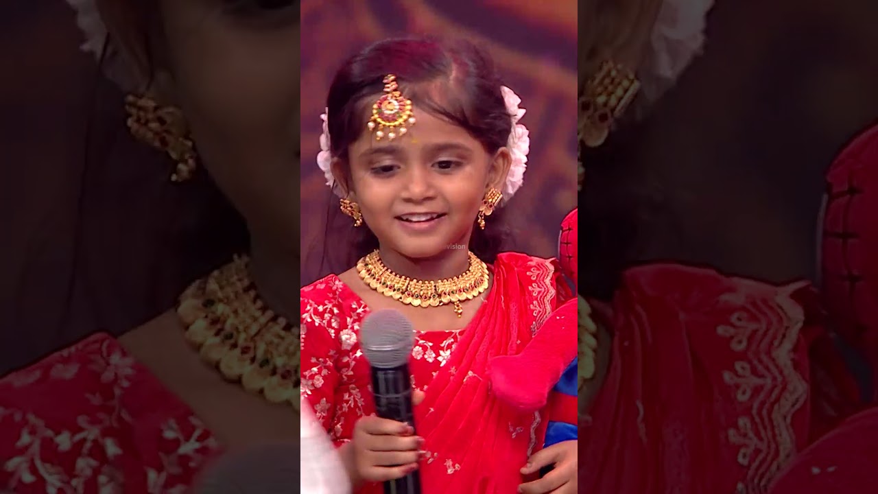 Achoo... Semma Cutee..😍 | #SriVarshini | Super Singer Junior 10