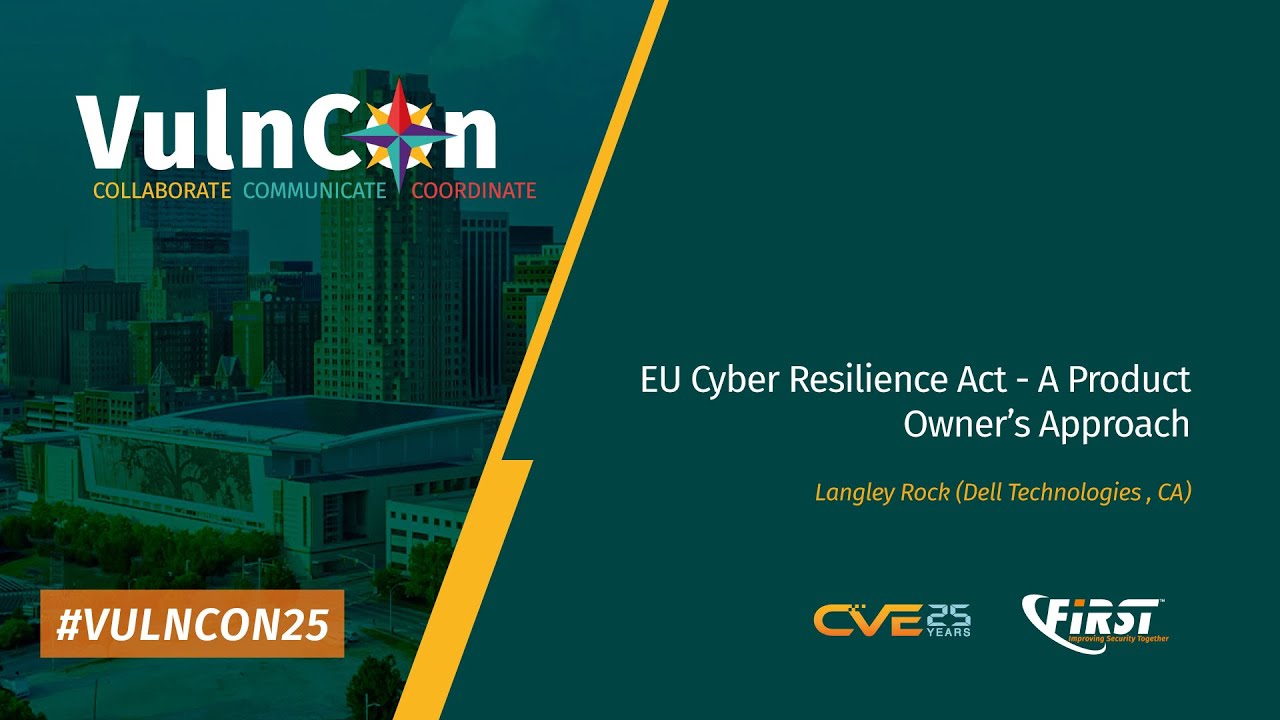 EU Cyber Resilience Act - A Product Owner’s Approach