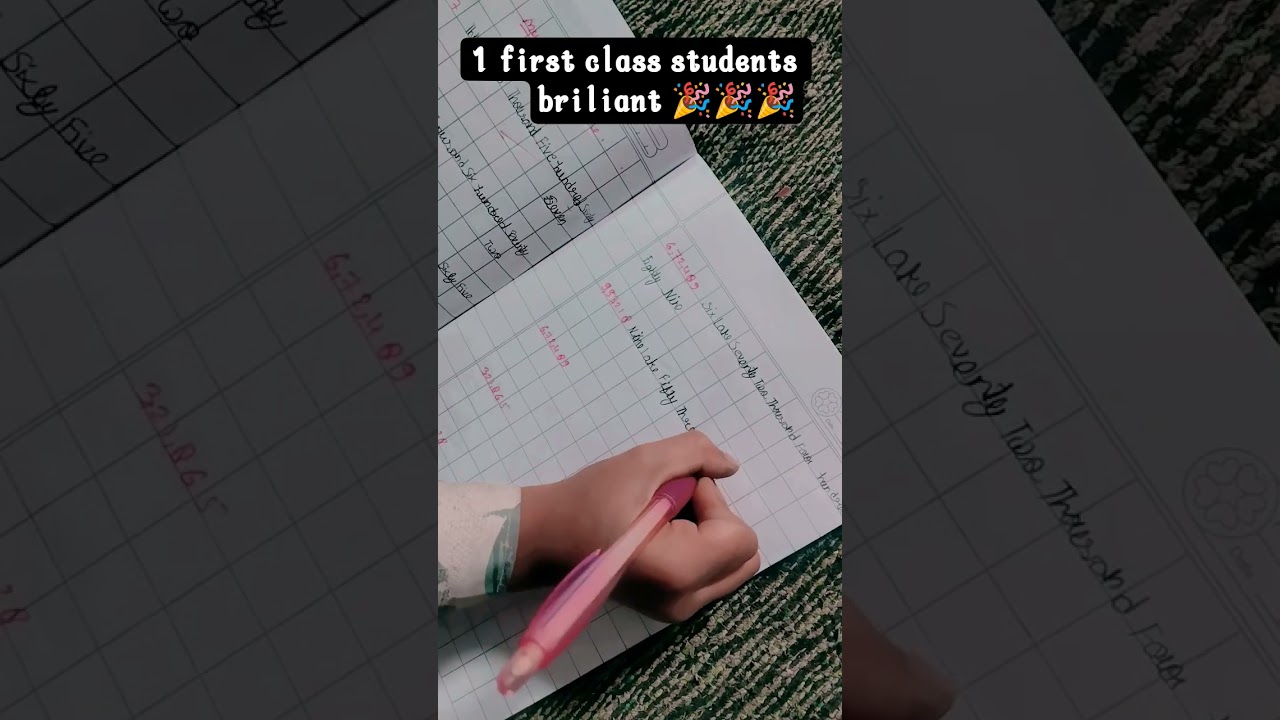 1 class students number name