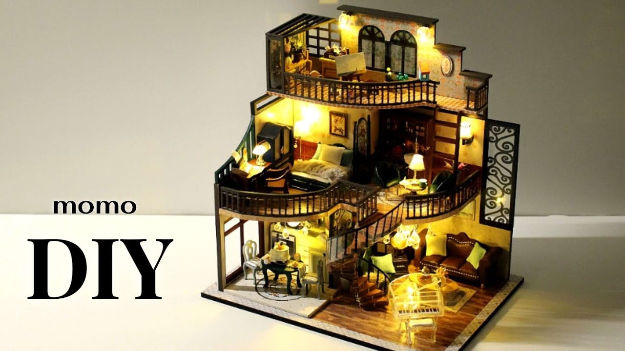 DIY MINIATURE DOLLHOUSE KIT/미니어처 하우스/ドールハウスキット/Dream Pavilion