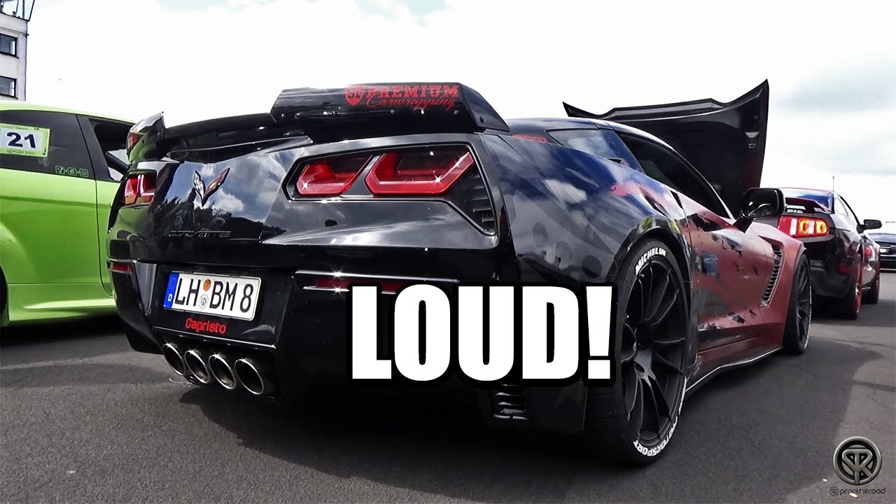 Chevrolet Corvette C7 Z06 BBM Motorsport w/ Capristo Exhaust! LOUD REVS!