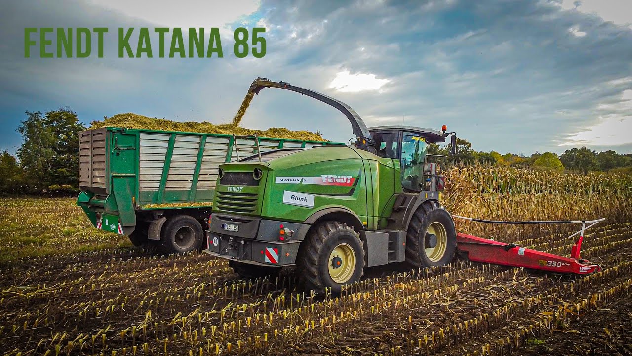 Maisernte mit dem LU Blunk || Fendt Katana 85 || Fendt Vario 942 || Fendt Vario 828