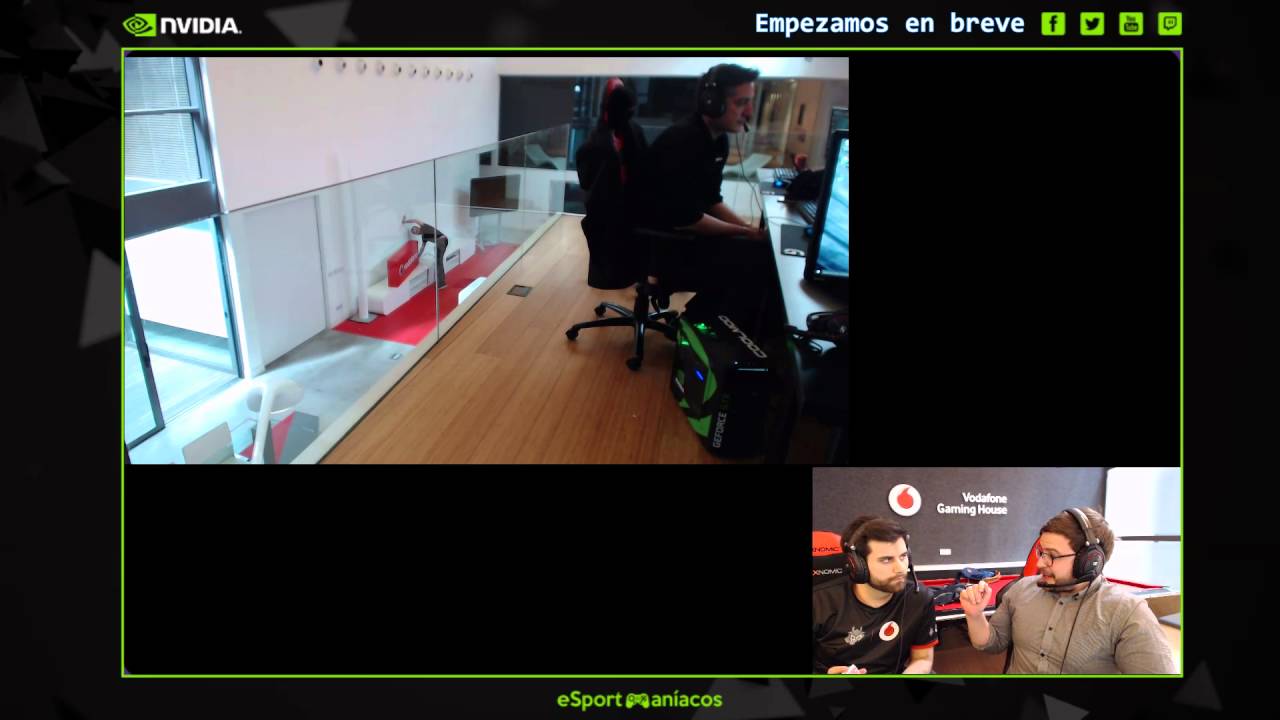 Feedear x Feedear Especial desde @G2Vodafone Gaming House | Team NVIDIA