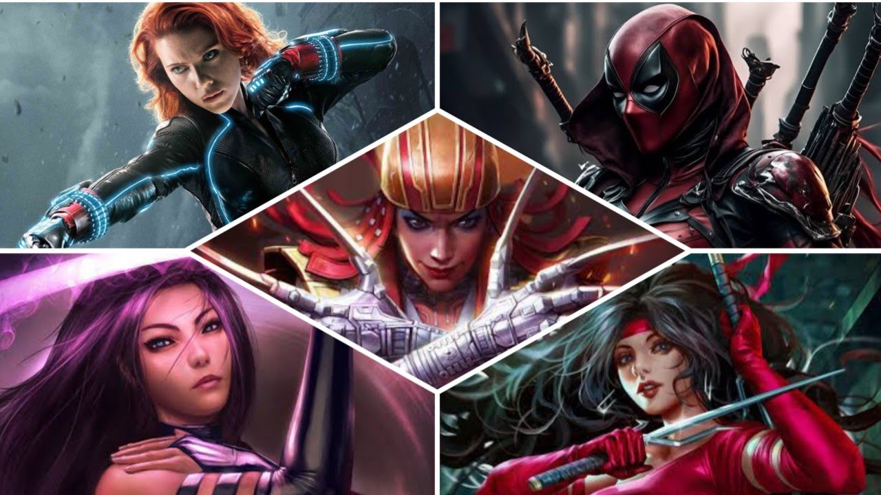 Top 14 Marvel Female Assassins 🔥🔥🔥