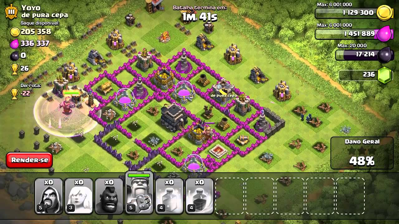 Clash Of Clans !!! Jogo Viciante