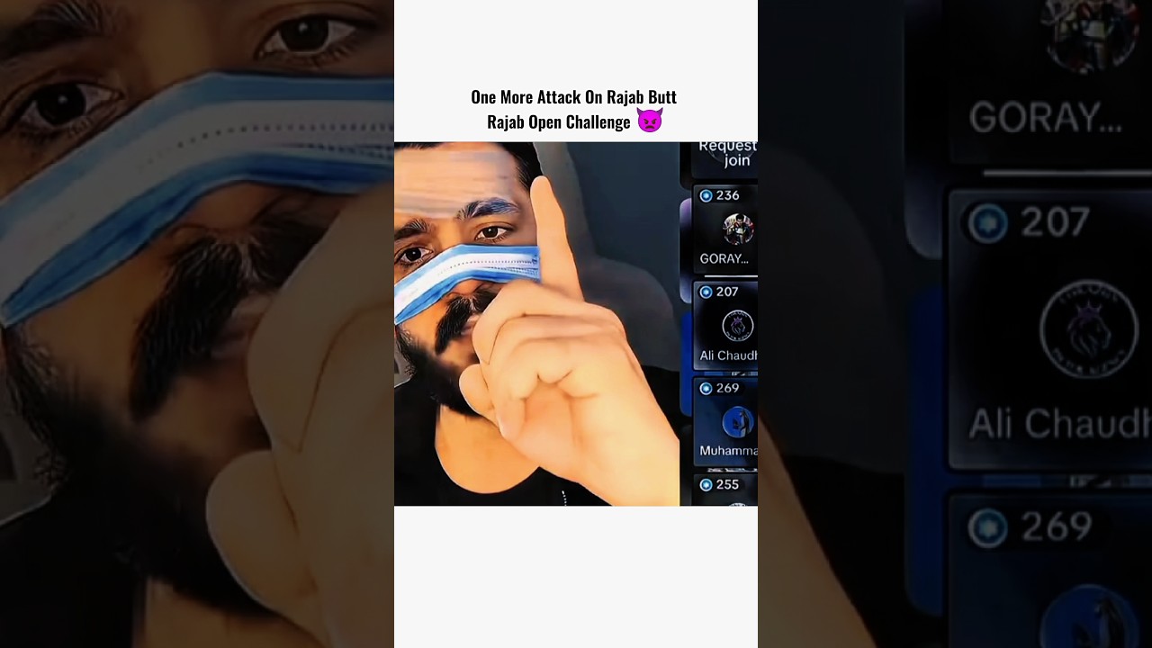 One More Attack On Rajab Butt | Rajab Open Challenge! 👿👿 #rajabfamily #rajab #viralvideo