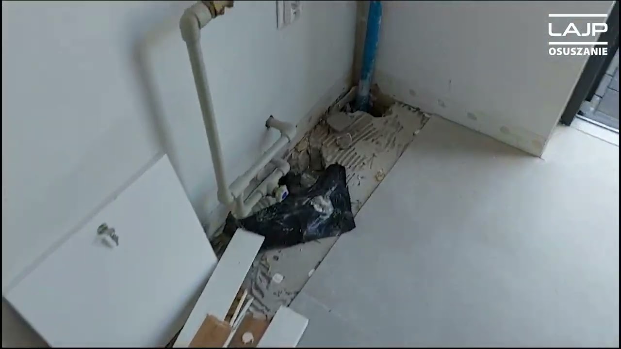Lokalizacja wycieku, dlaczego nie rób tego sam, czyli osuszanie z LAJP