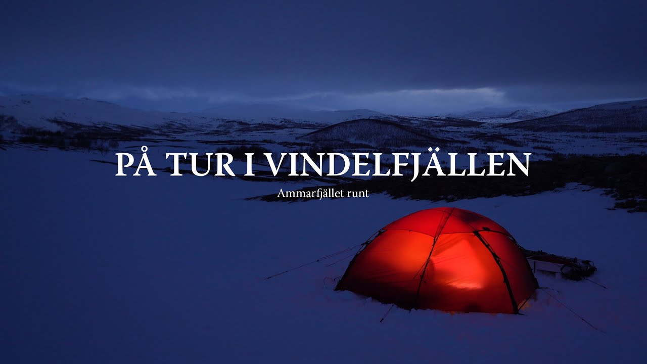 På tur i Vindelfjällen - vackra vidder, snöstorm och stekande vårsol.