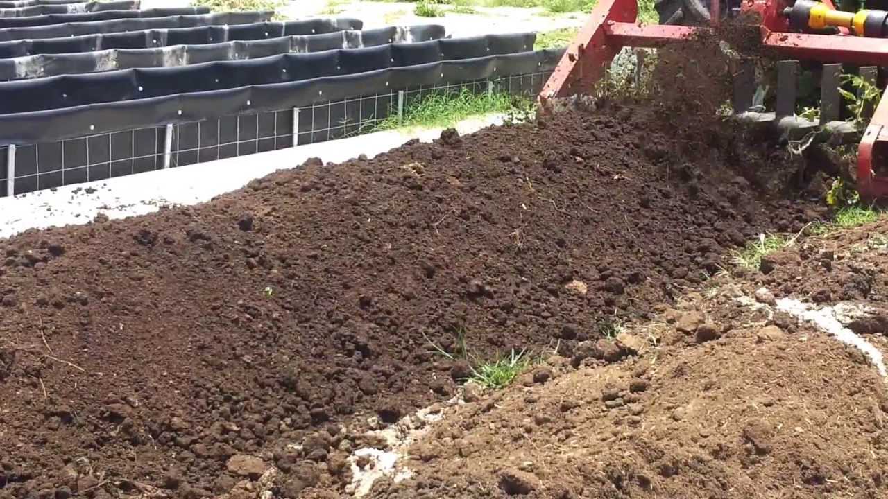 precomposteador y composteador de estiercol