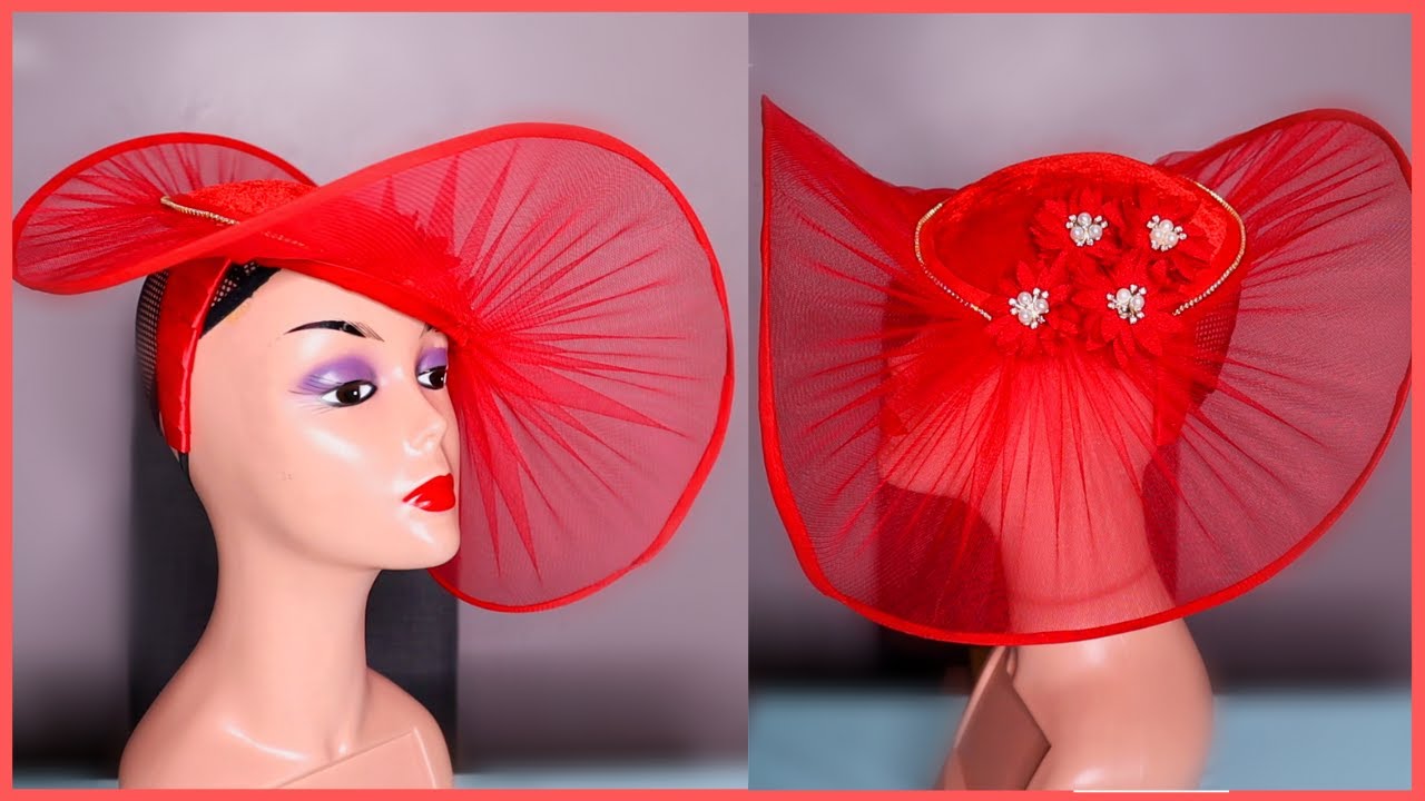 HOW TO MAKE THIS STYLISH VELVET FABRIC SATELLITE FASCINATOR | DIY SATELLITE FASCINATOR HEADBAND