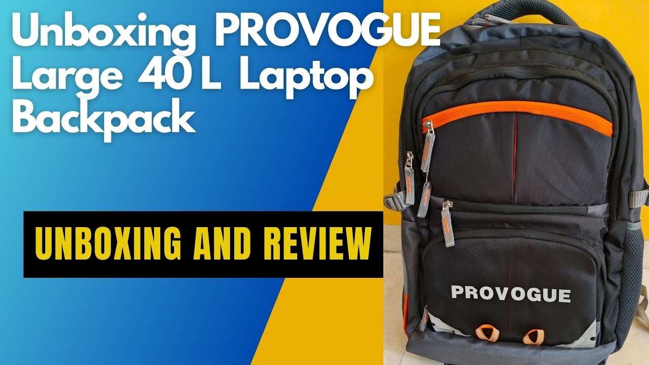 Распаковка рюкзака для ноутбука PROVOGUE | Обзор сумки для ноутбука Provogue 40 л #laptopbag #provogue #backpack