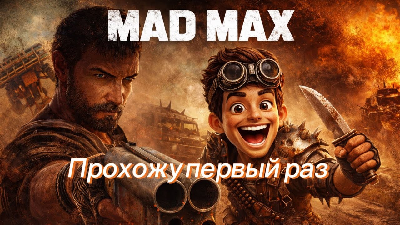 Первый раз запускаю Mad Max в 2026 году