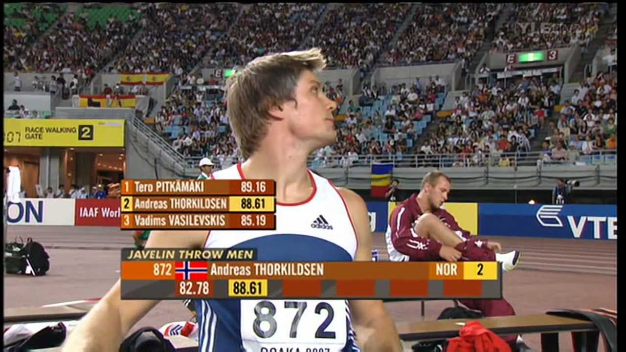 Men's Javelin Throw - World Championships 2007 Osaka - part 1