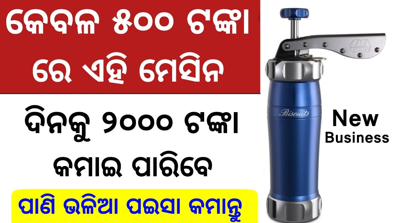 ୫୦୦ ଟଙ୍କାରେ ଚାଲୁ କରନ୍ତୁ ଏହି Business | Low Investment Business Ideas | Small Business in Odia