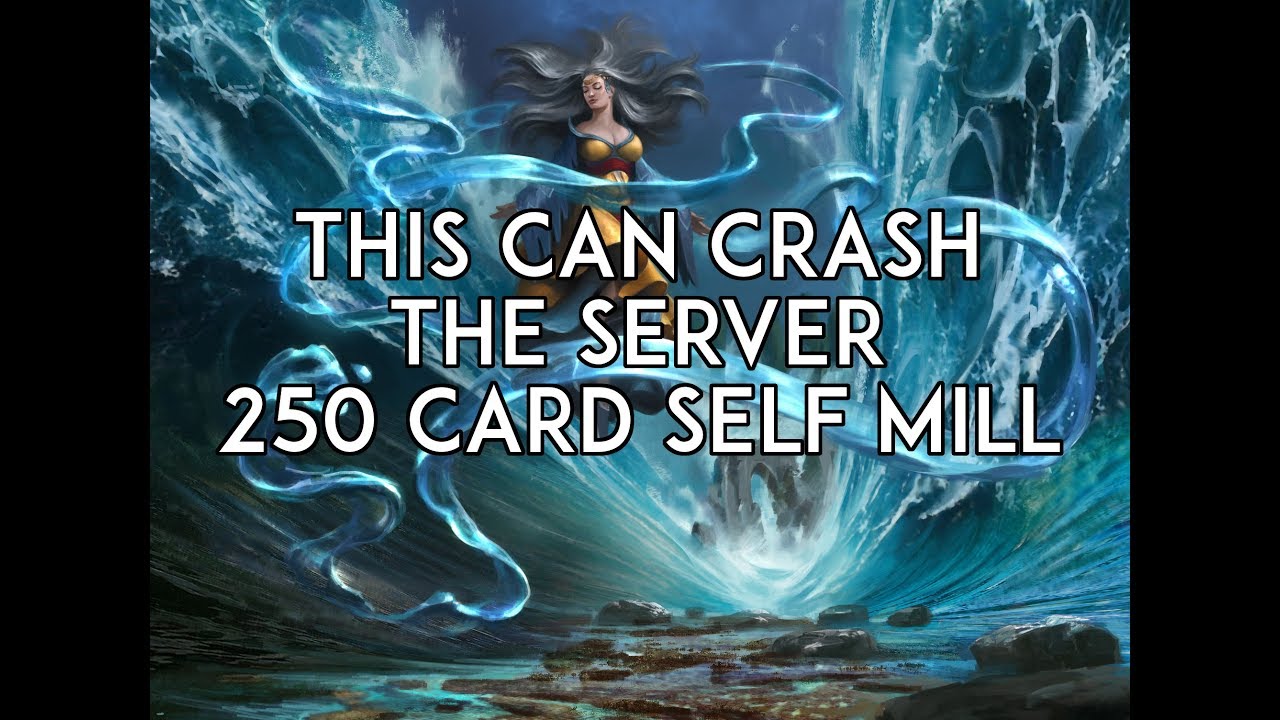 250 Card Self Mill Deck - The Mad Man Actually Did Iit! - MTG Arena - Original Decks