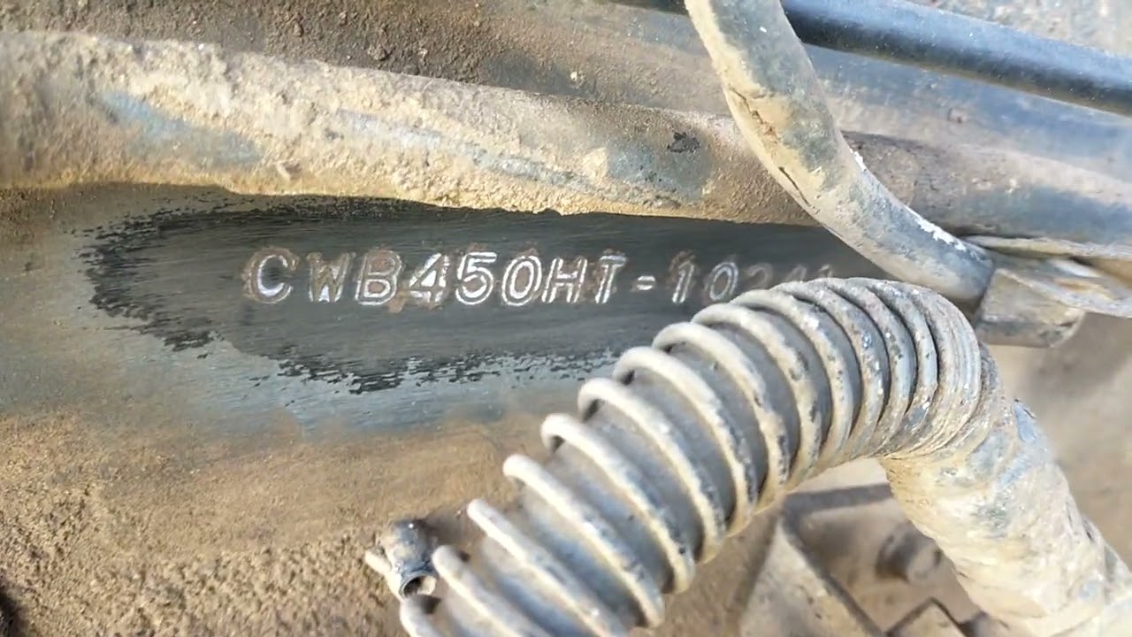 NISSAN UD DIESEL CBW450HT chassis and engine number location