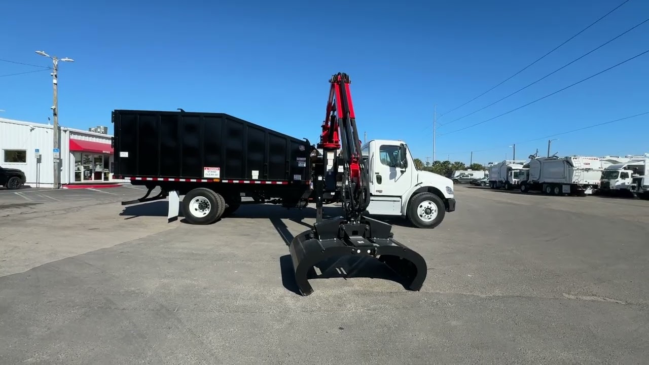 2025 Freightliner M2 106 28 Yard Pac Mac HJ Grapple Truck - 109893