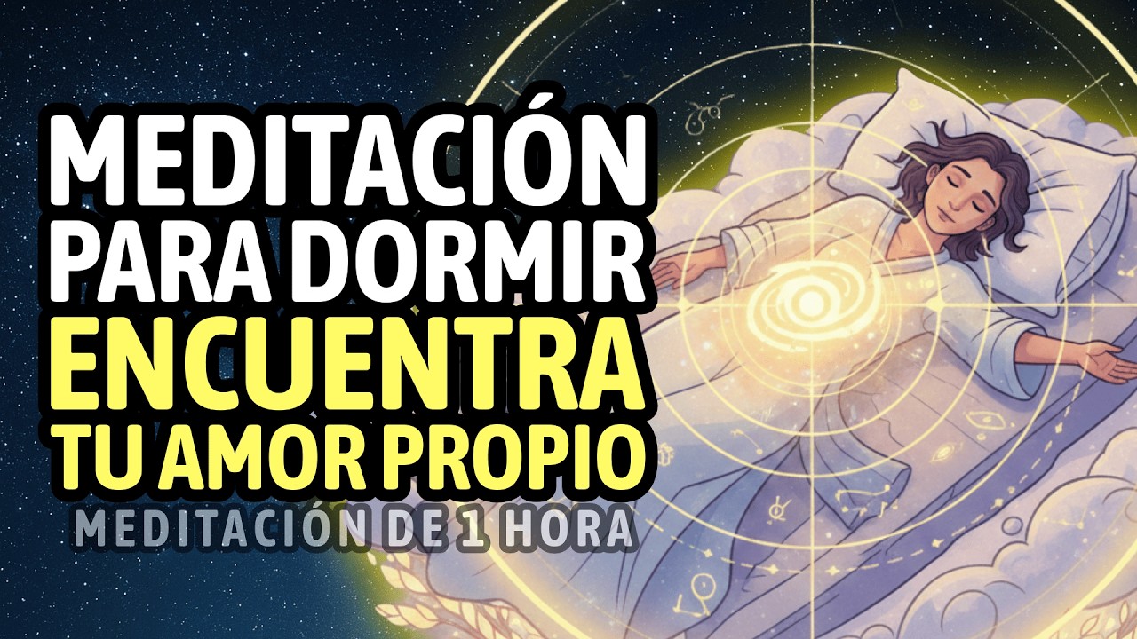 (1 Hora) 🌙 Meditación para Dormir: Encuentra tu Amor Propio