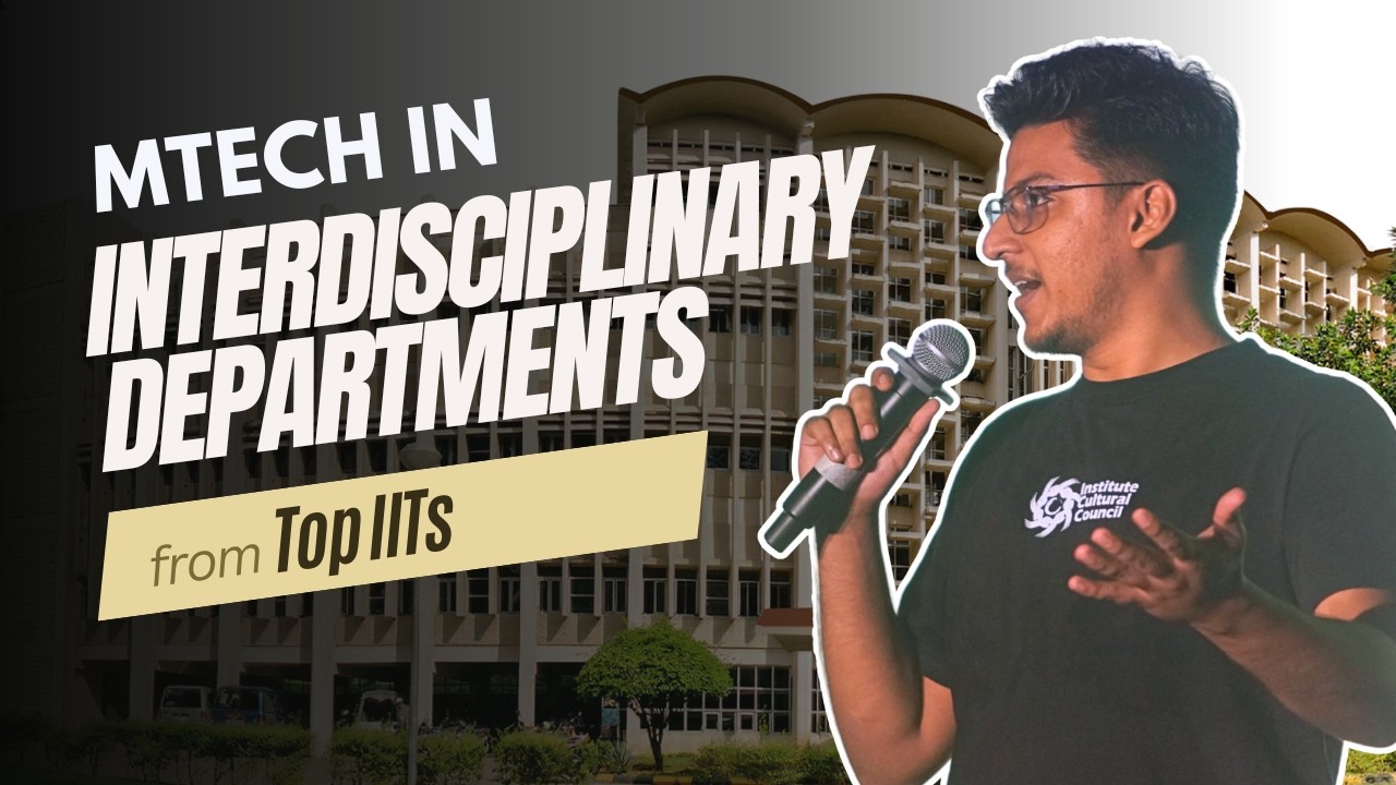 The SHOCKING Benefits of MTech from Interdisciplinary Department