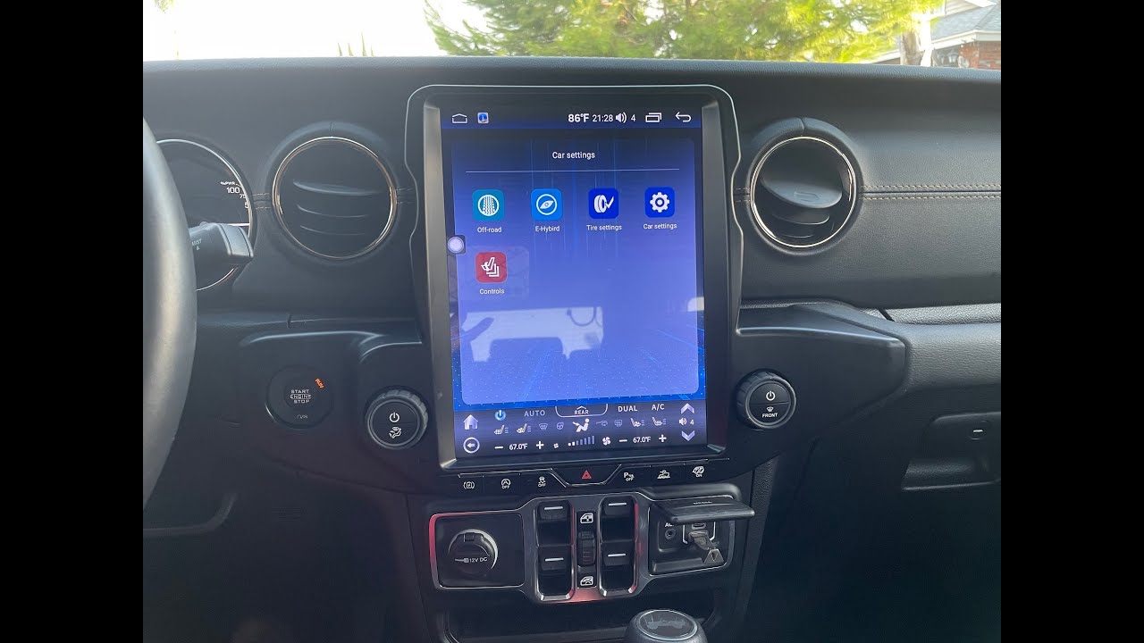 Видео по установке: Jeep Wrangler с 12,1-дюймовой Android-магнитолой от Phoenix Automotive
