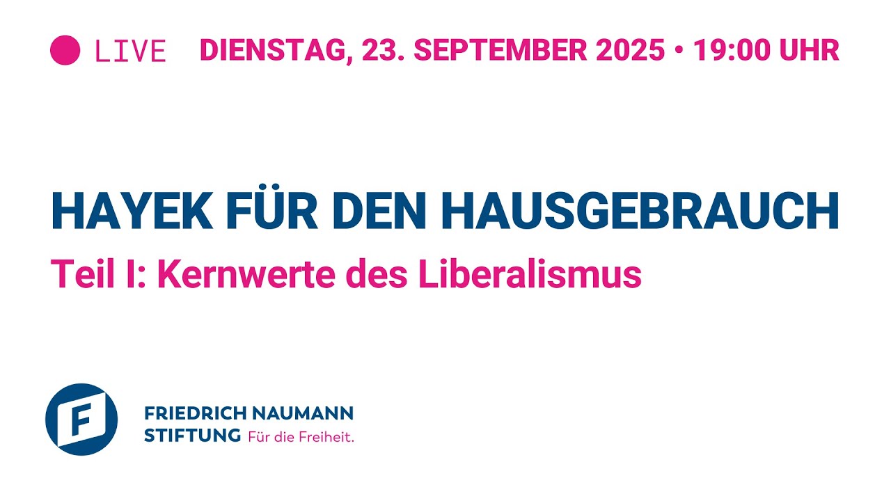 Hayek f&uuml;r den Hausgebrauch