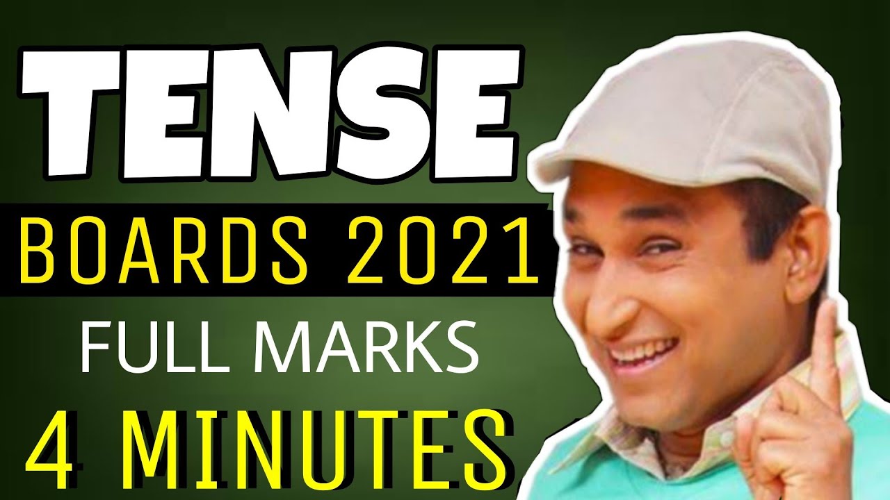 Tense SHORT TRICK for class 10 BOARDS 2021 - CBSE english grammar 10