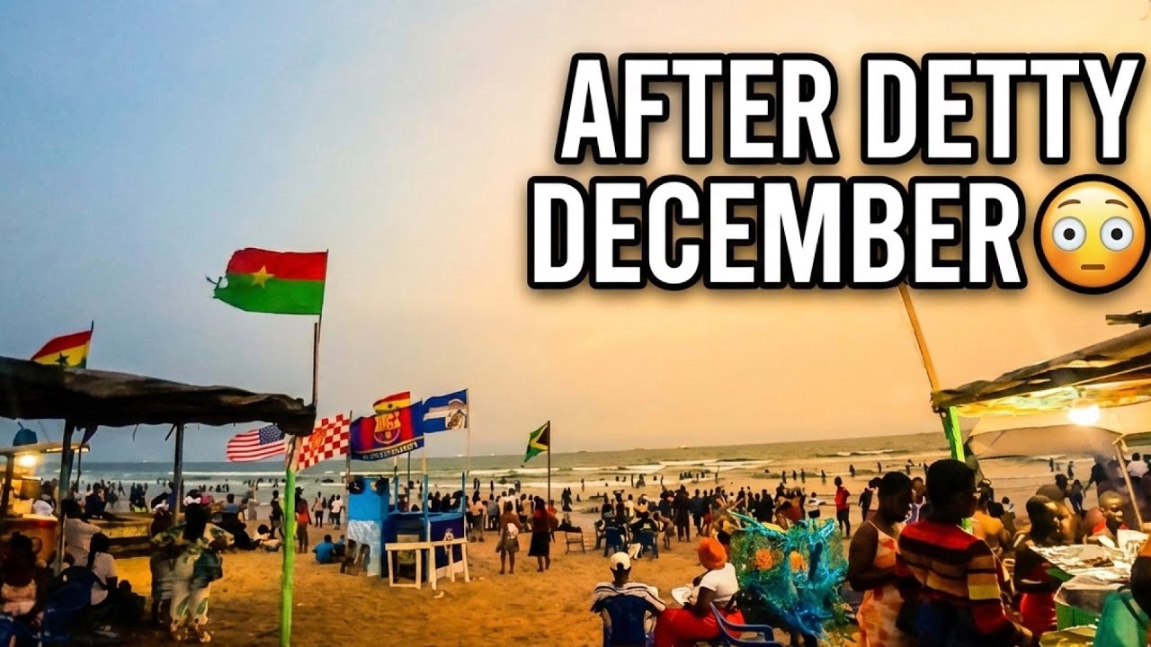 GHANA BEACH AFTER DETTY DECEMBER&hellip; I WASN'T EXPECTING THIS 😳