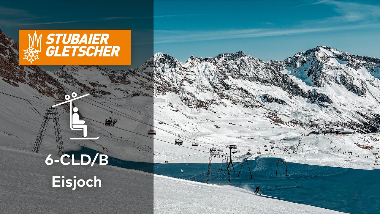 6-CLD/B Eisjoch | Stubaier Gletscher | GoPro Timelapse 4K with GPS Data