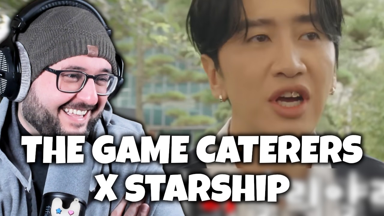 KWANGSOO IS A GAGMAN !! THE GAME CATERERS X STARSHIP Sports Festival 1-1 REACTION