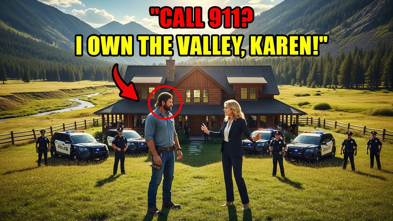 HOA Karen Called Cops When I Returned to My Valley Cabin — Didn’t Know I Own the Entire Valley