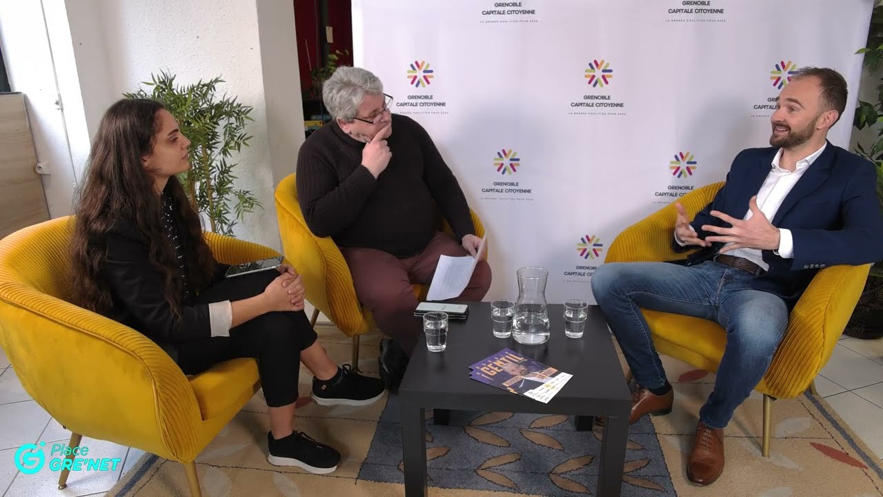 20 minutes pour convaincre  -  Romain Gentil, tête de liste Grenoble capitale citoyenne.
