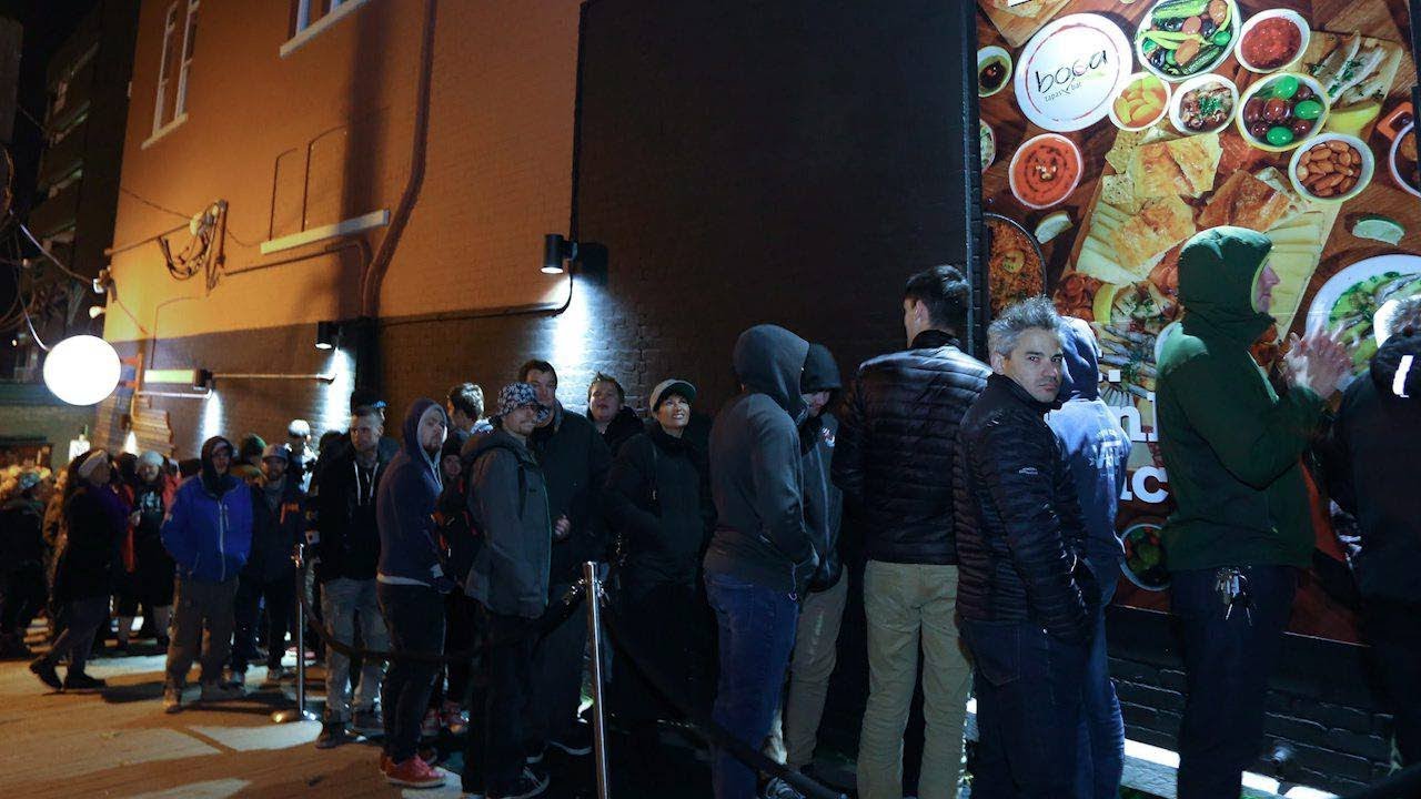 Newfoundland customers line up to buy legal marijuana