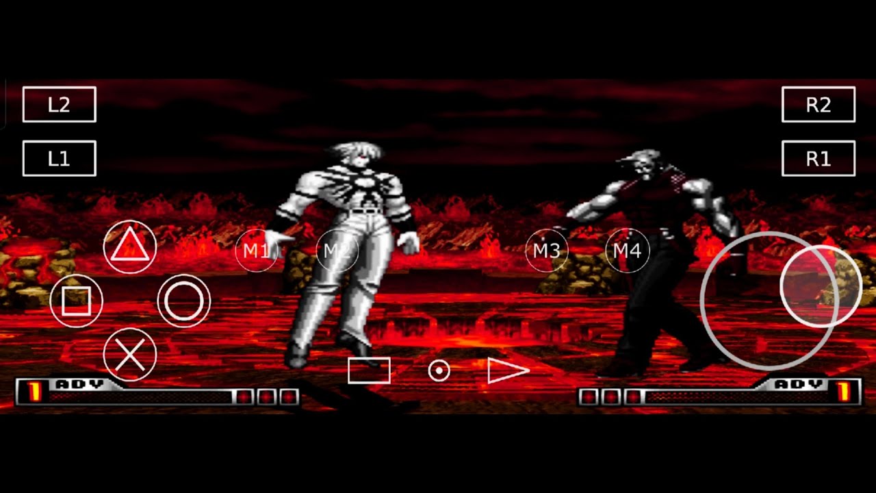 The King Of Fighters | Orochi VS Rugal | Training | AetherSX2