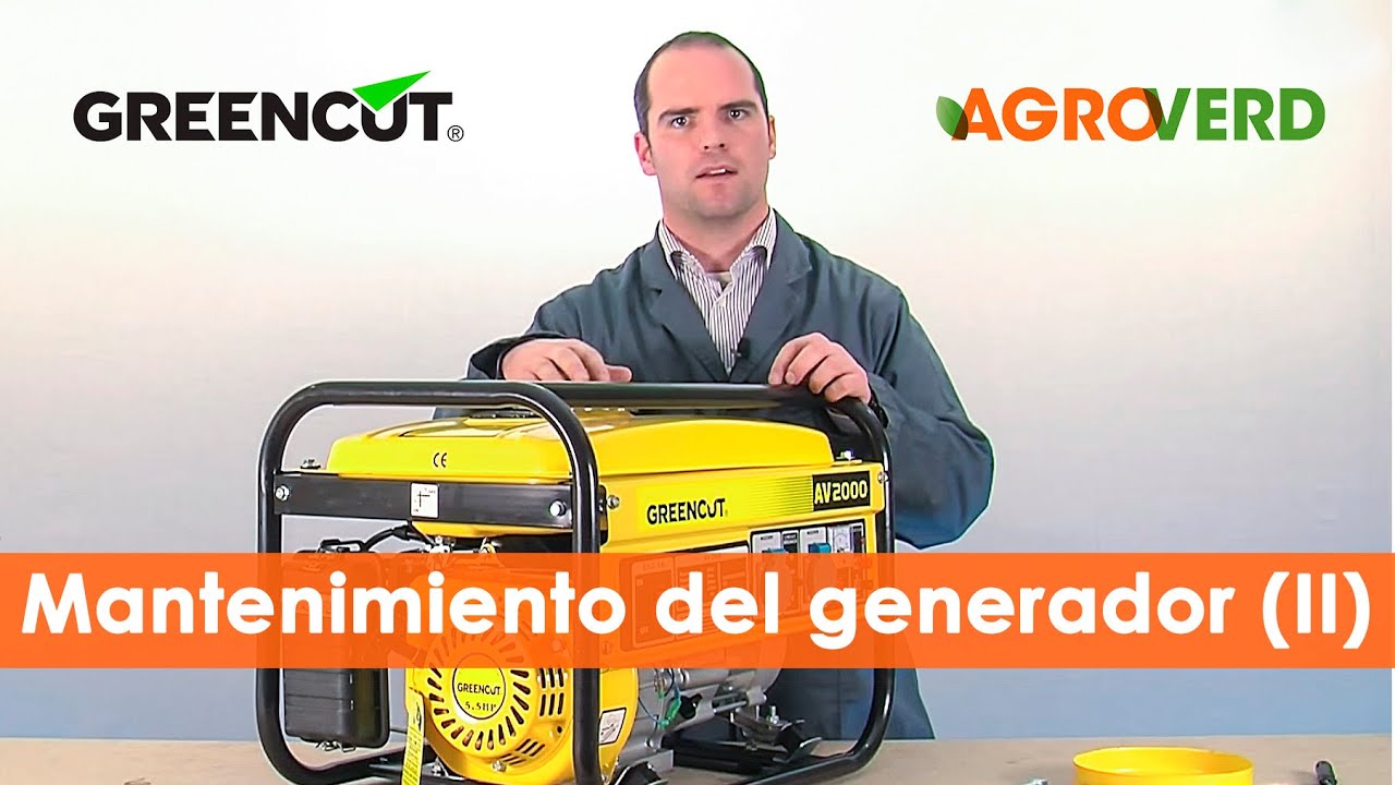 ¿Cómo hacer un buen mantenimiento, cuidado y limpieza de tu GENERADOR ELÉCTRICO GREENCUT? Parte 2/2