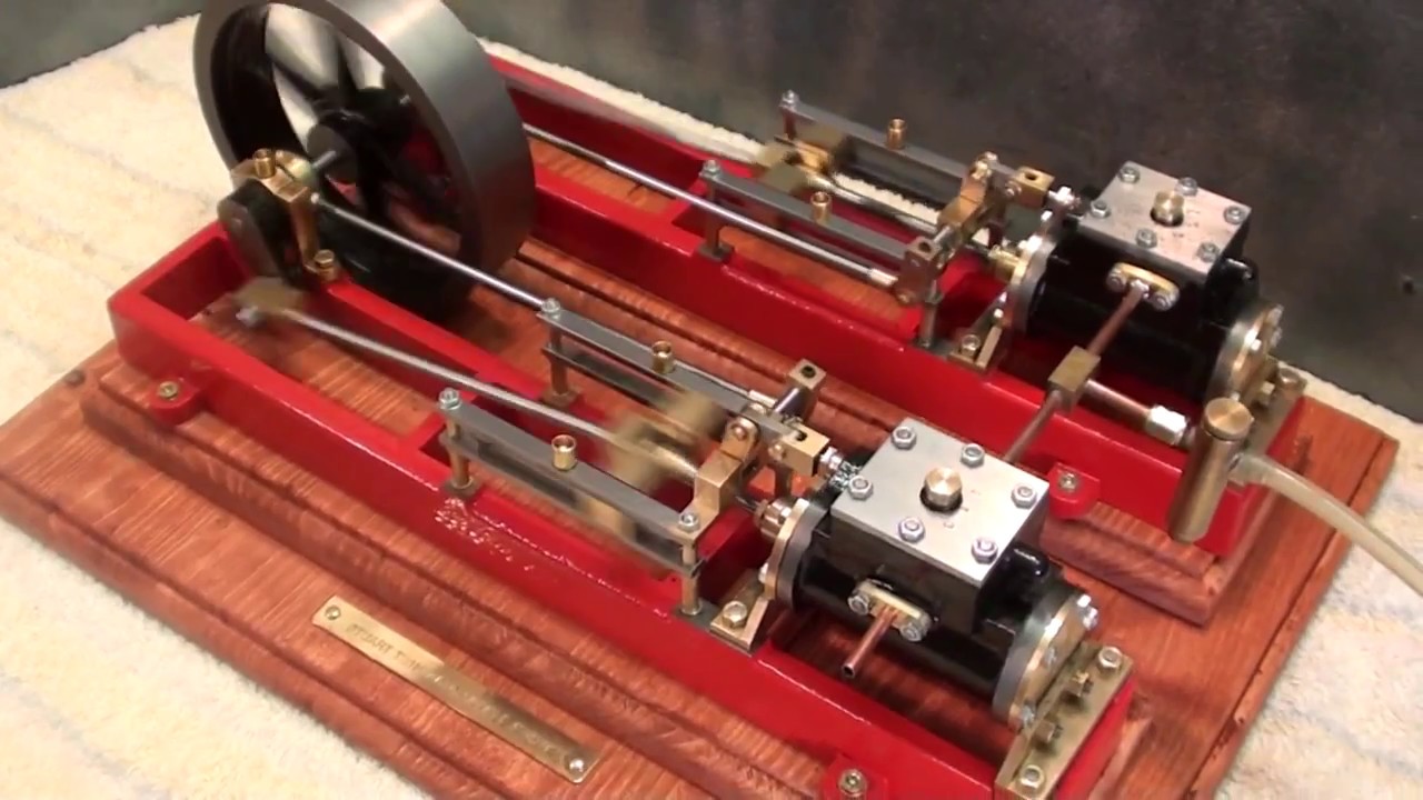 Stuart Twin Victoria, live model steam engine